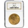 Image 1 : 1924 $20 Gold Double Eagle NGC MS63
