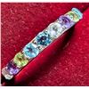 Image 1 : SILVER GENUINE GEMSTONE   RING, SUGGESTED RETAIL VALUE $160