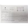 Image 2 : 10K YELLOW GOLD LAB DIAMOND 0.28CT + NATURAL GRAY DIAMOND 2.9CT  EARRINGS, APPRAISED INSURANCE