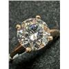 Image 1 : 10K YELLOW GOLD 1.7G LAB DIAMOND 1.4CT   RING (~SIZE 5.75) APPRAISED INSURANCE VALUE $4220
