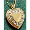 Image 1 : 10K YELLOW GOLD 0.85G HEART  PENDANT SUGGESTED RETAIL VALUE $360