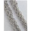 Image 2 : 10K WHITE GOLD 0.33G 16"  NECKLACE, SUGGESTED RETAIL VALUE $200