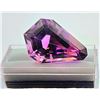 Image 2 : 63.85 CT CERTIFIED FANCY AMETHYST GEMSTONE ($8,620 APPRAISAL) -