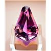 Image 3 : 63.85 CT CERTIFIED FANCY AMETHYST GEMSTONE ($8,620 APPRAISAL) -