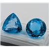 Image 2 : 23.6 CT CERTIFIED SWISS BLUE TOPAZ GEMSTONE ($4,035 APPRAISAL) -