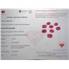 Image 1 : 6.16 CT CERTIFIED PIGEON BLOOD RUBY GEMSTONE PARCEL ($9,240 APPRAISAL) -