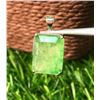 Image 2 : 14.1 CT CERTIFIED EMERALD GEMSTONE PENDANT ($10,581 APPRAISAL) -