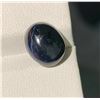 Image 2 : 4.35 CT CERTIFIED BLUE STAR SAPPHIRE GEMSTONE ($8,700 APPRAISAL) -