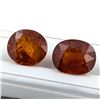 Image 2 : 17.05 CT CERTIFIED SPESSARTITE GARNET GEMSTONE PAIR ($17,090 APPRAISAL) -