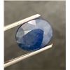 Image 2 : 4 CT CERTIFIED BLUE SAPPHIRE GEMSTONE ($10,800 APPRAISAL) -