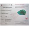 Image 1 : 9.9 CT CERTIFIED EMERALD GEMSTONE ($12,375 APPRAISAL) -