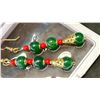 Image 2 : SPINACH GREEN JADEITE EARRINGS