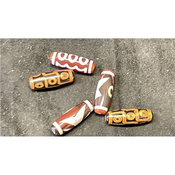 TIBETAN DZI BEADS