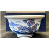 Image 3 : BLUE AND WHITE WINE BOWL