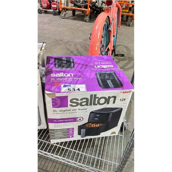 SALTON XL DIGITAL AIR FRYER 5L