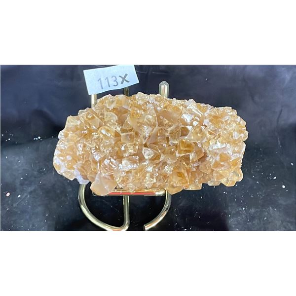 5" YELLOW HONEY CALCITE LISTED RETAIL $1100