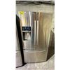 Image 1 : SAMSUNG RF23HCEDBSR 36"W STAINLESS STEEL DOUBLE DOOR BOTTOM FREEZER REFRIGERATOR WITH WATER/ICE