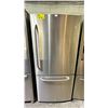 Image 1 : GENERAL ELECTRIC GDS20SBSASS 30"W STAINLESS STEEL SINGLE DOOR BOTTOM FREEZER REFRIGERATOR