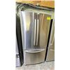 Image 1 : SAMSUNG RF18HFENBSR 32"W STAINLESS STEEL DOUBLE DOOR BOTTOM FREEZER REFRIGERATOR