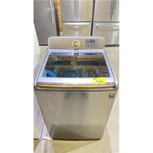 SAMSUNG WA45H7200AP/A2 27"W TOP LOADING WASHING MACHINE