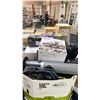 Image 2 : PALLET OF ASSORTED COOKWARE, LUGGAGE, SPIN MOP, VACUUM, SMALL APPLIANCES & MORE