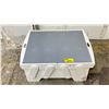 Image 1 : WHITE KIDKRAFT LEGO/BLOCKS TABLE WITH BUILT IN STORAGE BINS - 35"W X 25.5"D X 17"H