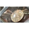 Image 2 : GOLD RUTILATED PENDANT LISTED RETAIL $600 & BLACK RUTILATE LISTED RETAIL $800