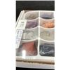 Image 2 : SET OF 24 MIXED LABELED CRYSTALS
