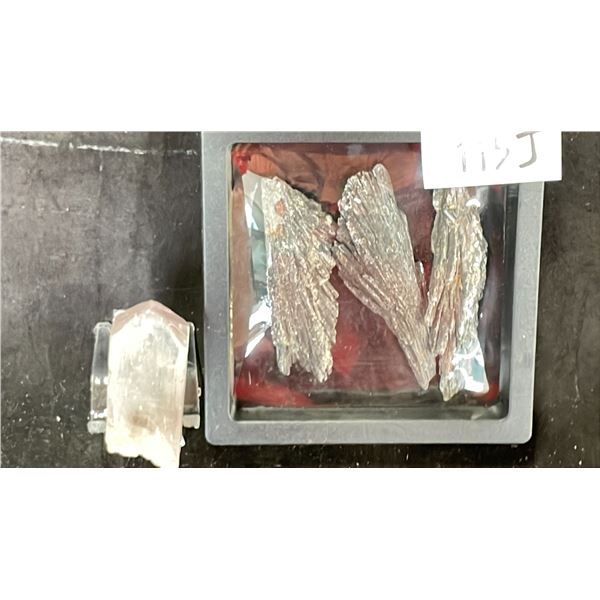BLACK KYANITE LISTED RETAIL $180 & KUNZITE LISTED RETAIL $150