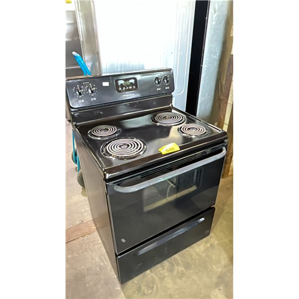 FRIGIDAIRE 4 BURNER 30"W ELECTRIC RANGE