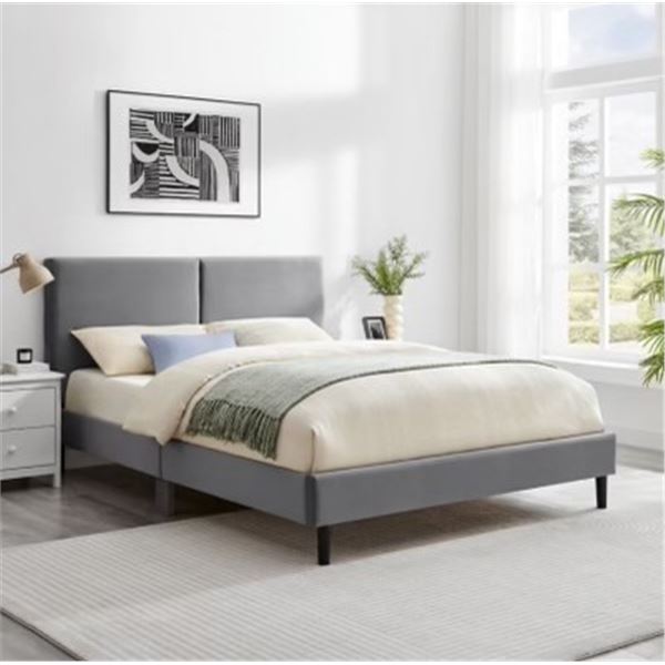 *NEW IN BOX* 10 STORIES COLLECTION LIORA CALIFORNIA KING BED FRAME 78  X 82 