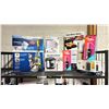 Image 1 : SMALL APPLIANCES INCLUDING BISSELL LIGHTWEIGHT CARPET CLEANER, COOL MIST COLOR CHANGING HUMIDIFIER,