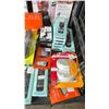 Image 3 : SHELF OF ASSORTED UNIVERSAL REMOTES, CABLES, 50" - 86" TV WALL MOUNT, BBQ LIGHTERS & MORE
