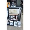 Image 1 : ASSORTED PICTURE FRAMES IN VARIOUS DIMENSIONS