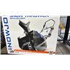 Image 2 : SNOEJOE 18" 15A ELECTRIC SNOW THROWER WITH LED LIGHT & A 10" CLEARING DEPTH