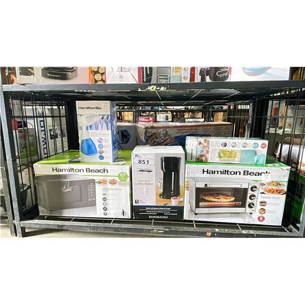 SMALL APPLIANCES INCLUDING MICROWAVE OVEN, TOASTER OVEN, SINGLE SERVE COFFEE MAKER & MORE
