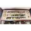 Image 2 : JEWELRY BOX WITH ASSORTED JEWELRY CONTENTS