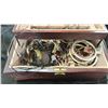 Image 3 : JEWELRY BOX WITH ASSORTED JEWELRY CONTENTS