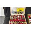 Image 2 : ASSORTED ITEMS INCLUDING; JEWELRY, CUFF LINKS, BELT BUCKLES, PINS & MORE