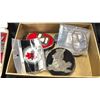 Image 3 : ASSORTED ITEMS INCLUDING; JEWELRY, CUFF LINKS, BELT BUCKLES, PINS & MORE