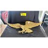 Image 1 : BRASS EAGLE WALL DECOR 29" X 9"