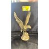 Image 1 : BRASS SCULPTURE OF EAGLE 7" X 12"