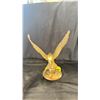 Image 2 : BRASS SCULPTURE OF EAGLE 7" X 10"