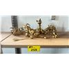 Image 1 : ASSORTED BRASS FIGURINES & DECOR