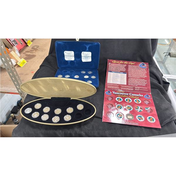 3 ASSORTED INCOMPLETE COIN SETS