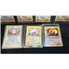Image 4 : 7 ASSORTED FIRST EDITION POKEMON CARDS INCLUDING; HOLO MACHAMP, HOLO FLAREON, HOLO HITMONCHAN, HOLE