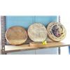 Image 1 : 4 ASSORTED FIRST NATIONS DRUMS