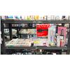 Image 1 : SHELF OF ASSORTED BEAUTY PRODUCTS INCLUDING; CONAIR INFINITIPRO STRAGHTENER/CURLER, NAIL POLISH,