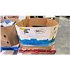 Image 1 : BIN OR VARIOUS ITEMS INCLUDING DOG JACKETS RED AND BLACKS COLOURS, DOG BEDS AND MORE