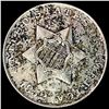 Image 1 : 1852 Silver Three-Cent Piece CLOSELY UNCIRCULATED